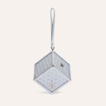 Goyard Dé Trunk Bag Silver